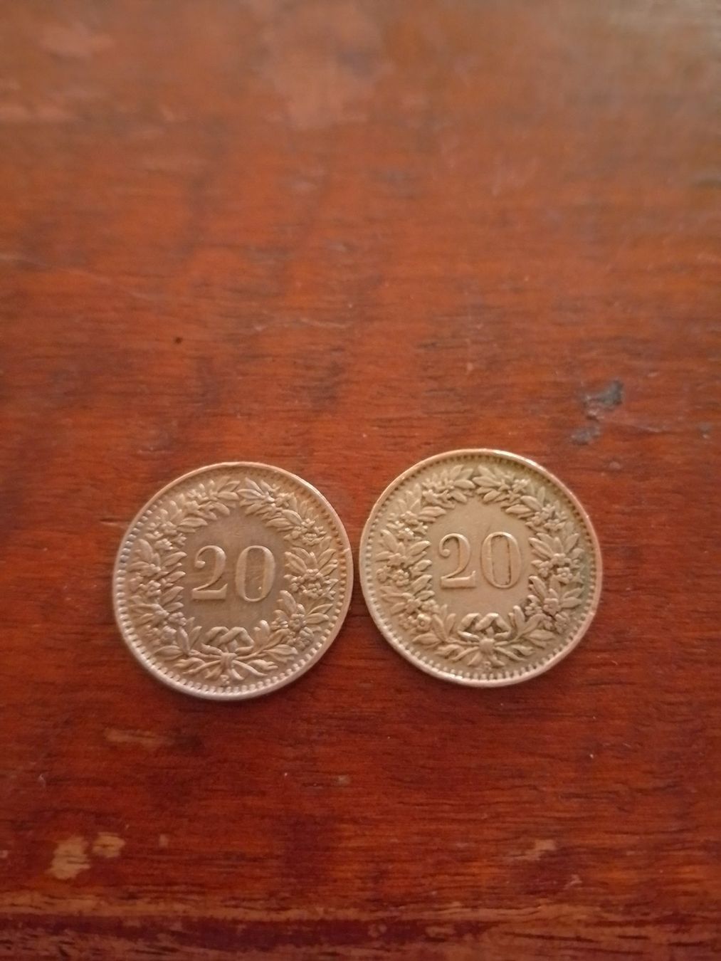 Toutes les monnaies: 2 x 20cts 1939 et 1944 – D'occasion à yverdon-les-bains par polochristophe 1