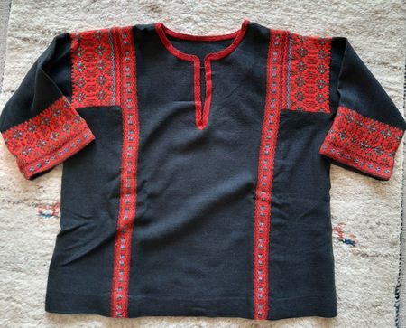 handgesticktes Shirt, antik aus China