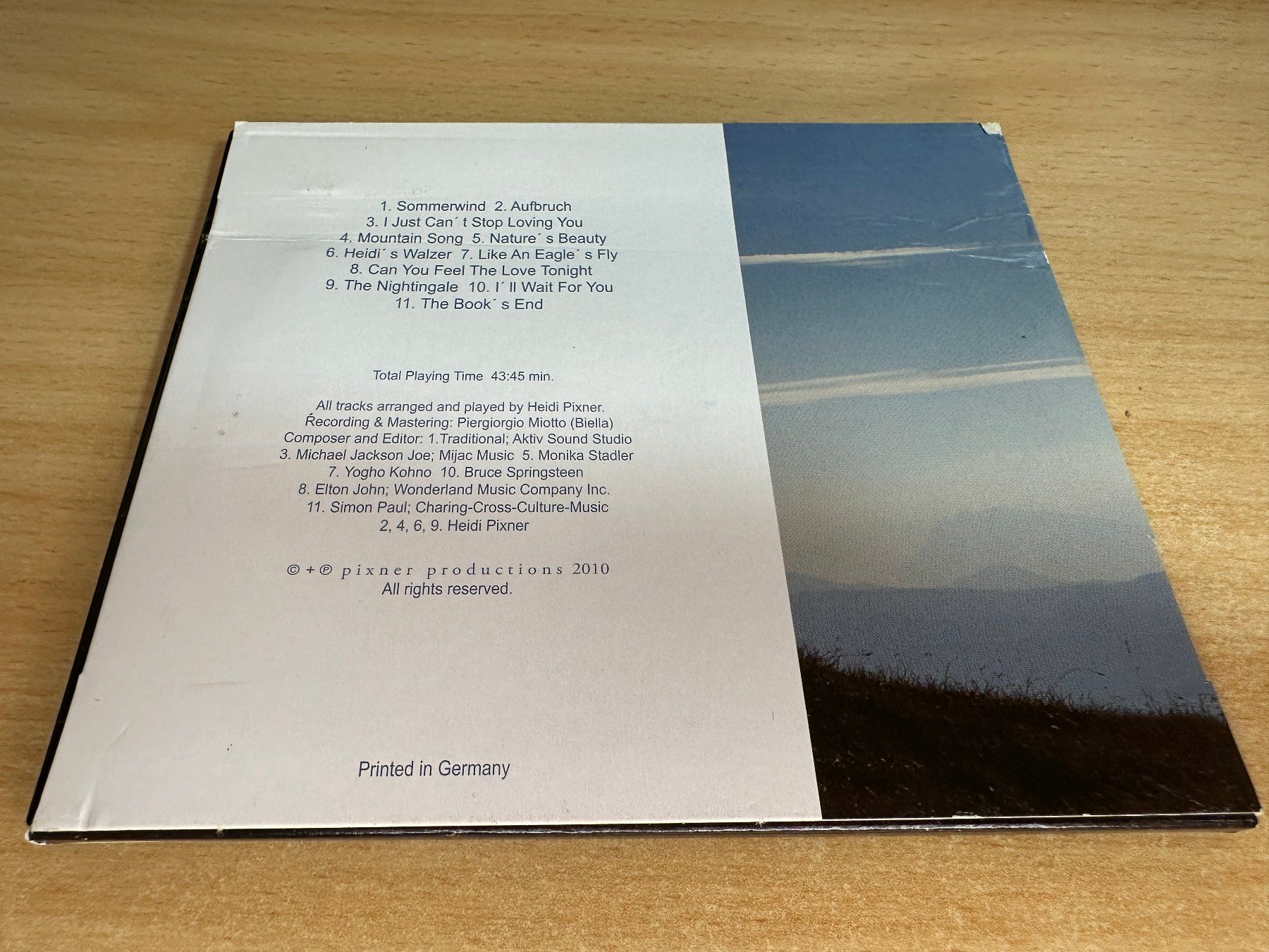 CD: Heidi Pixner – Mountain Song – Usato da Rikon im Tösstal venduto da Alpenmutz 1