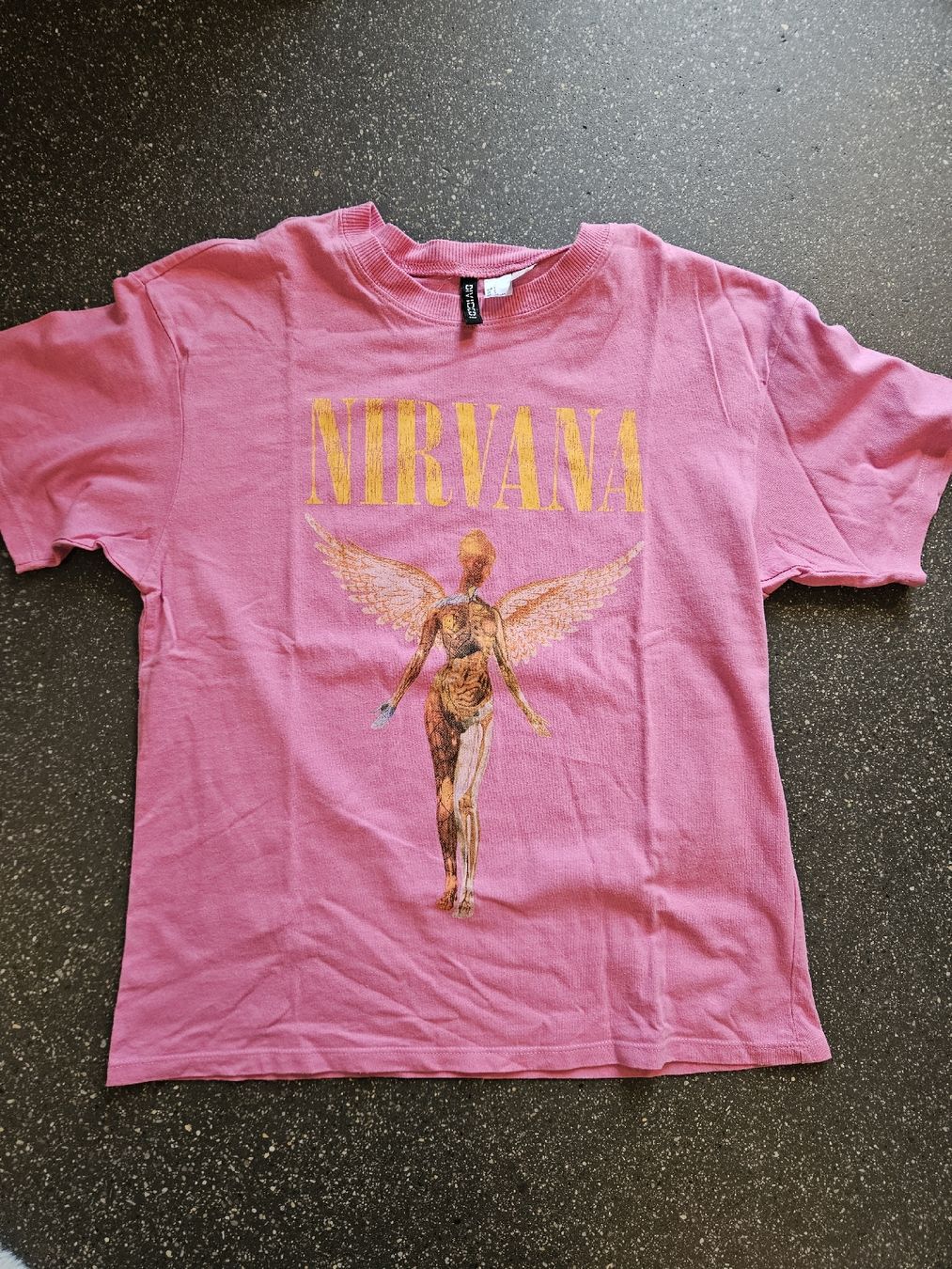 H&M T-Shirts: Nirvana T-Shirt  Divided Grösse S pink – Neu (gemäss Beschreibung) aus Anwil von moosmat 3