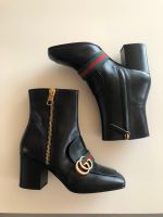 Stiefeletten Leder Schwarz Grösse 36 neuwertig Gucci