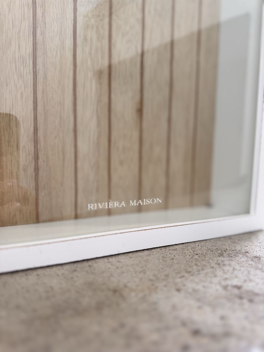 Riviera Maison Tutte le decorazioni: Objektrahmen Riviera Maison weiss Holz – Nuovo (secondo la descrizione) da Walliswil b.Wangen venduto da Eda97 1