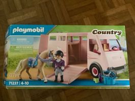playmobil pferdetransporter