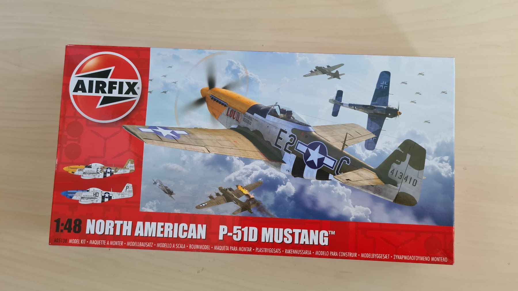Airfix Modellbausätze & Standmodelle: 1:48 P-51 D Mustang - Airfix A05138 – Neu (gemäss Beschreibung) aus Bassersdorf von jackbmw