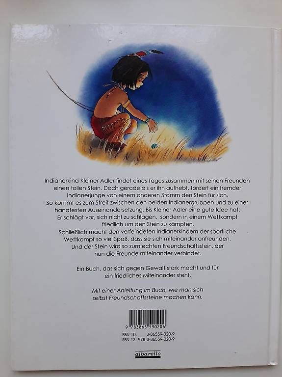 Bücher: Kinderbuch "Der Freundschaftstein" mit Indianer, farbig – Gebraucht aus Basel von Renato_hirzi 4