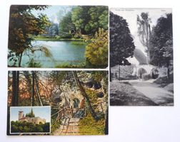 Arlesheim Ermitage Apollogrotte, Mühle 1905, Weiher
