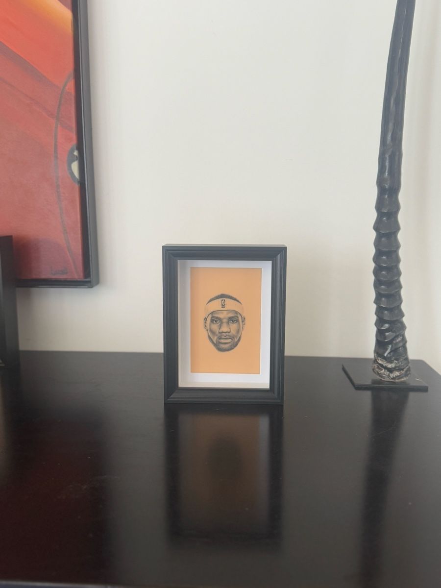 Gemälde: LeBron James Portrait – Neu (gemäss Beschreibung) aus Glattpark(Opfikon) von ale_mg8x 6