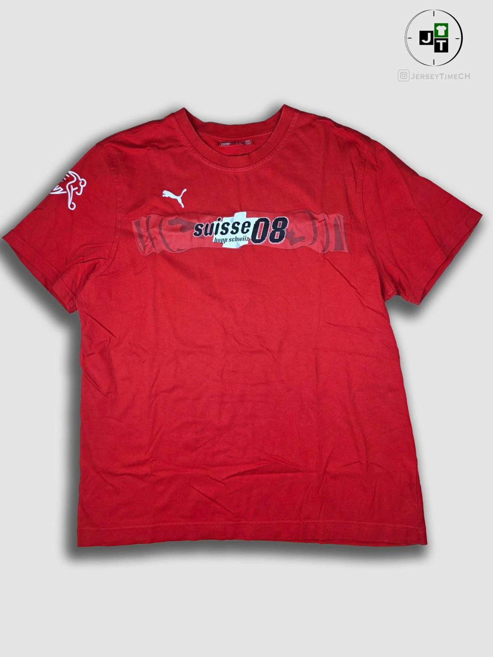 Puma Leibchen & Hosen: SCHWEIZ 2008 FAN SHIRT – Gebraucht aus Lüchingen von Jersey_Time