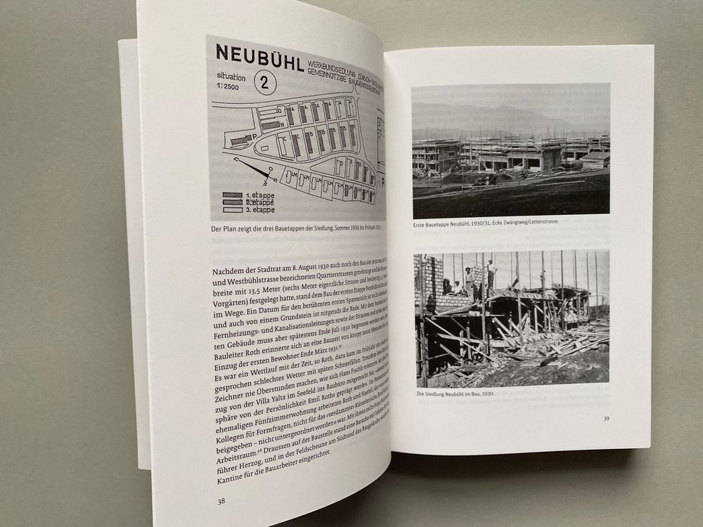 NEUBÜHL. Zürich WERKBUNDSIEDLUNG. Arthur Rüegg. Le Corbusier (Neu ...