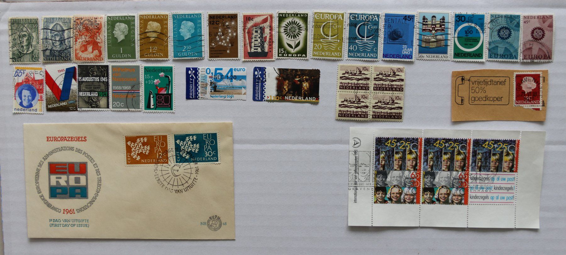Alle Briefmarken: Briefmarken Niederlande – Gebraucht aus Oberentfelden von lakipul 2