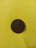 Pièce de 10 Lepta, Grèce, 1869, Roi Georges, bon état