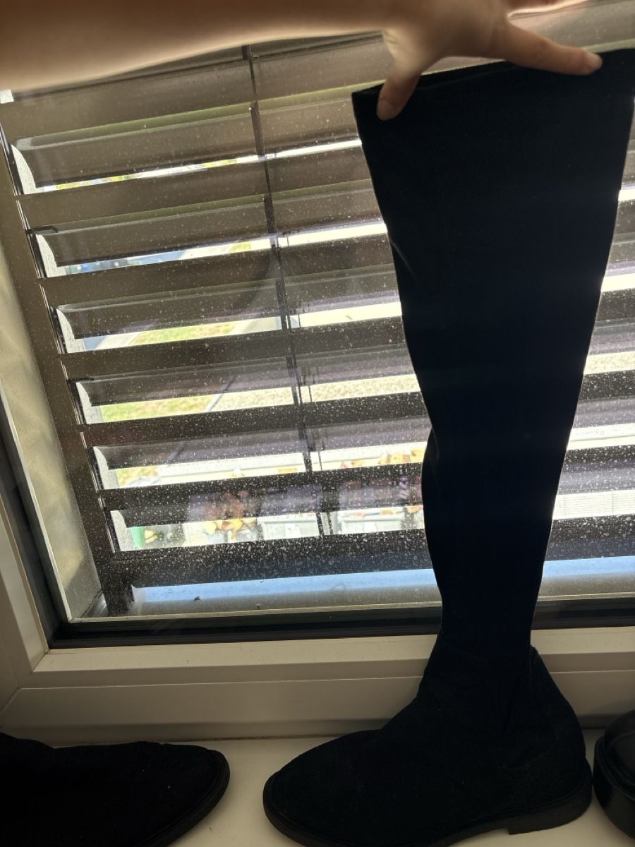 Zara Scarpe da donna: Bottes hautes Zara Basic noir daim taille 38 occasion – Nuovo (secondo la descrizione) da Echandens venduto da Noor2000