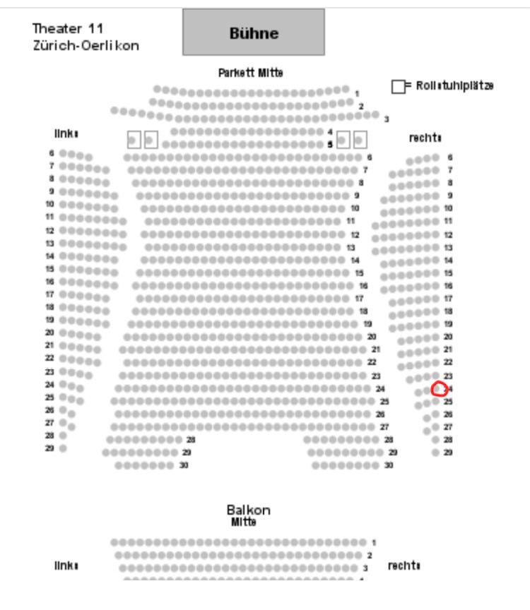 Biglietti: Sitzplatz Kevin Bridges – Usato da Richterswil venduto da Habakuk111 1