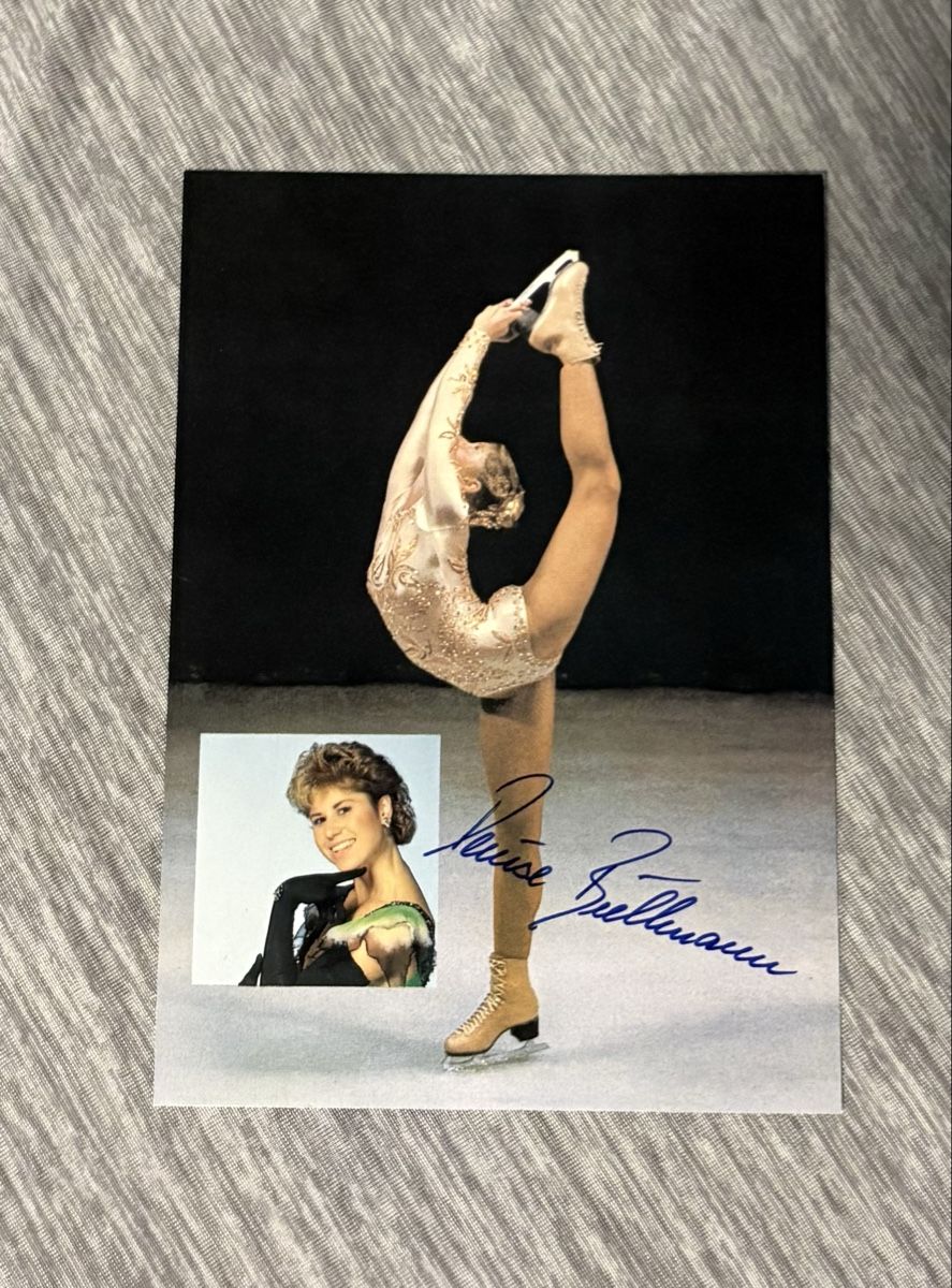 Autographes: Denise Biellmann - Original Autogramm – D'occasion à niederbipp par LaHabana1