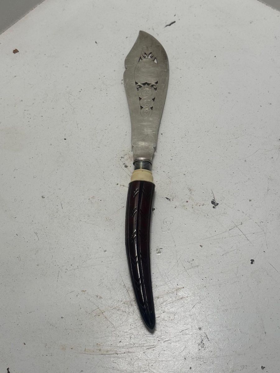 Cucchiai: Antiker Silber Tortenheber – Usato da Madiswil venduto da Bilranis1071 4