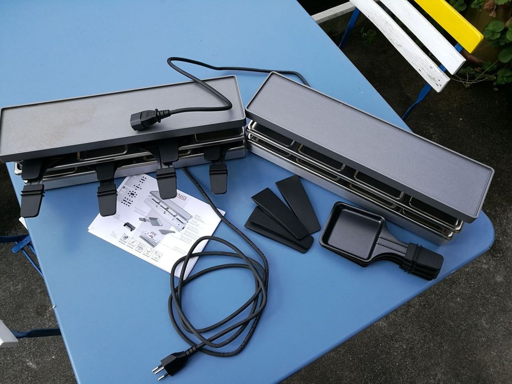 Raclette/Grill Koenig Duo 4 and more | Kaufen auf Ricardo