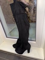 High Heel Stiefel - black