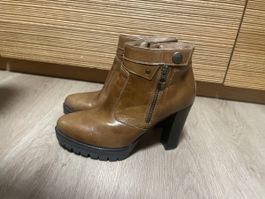 Stiefeletten Leder Braun Nero Giardini Grösse 37 Neuwertig