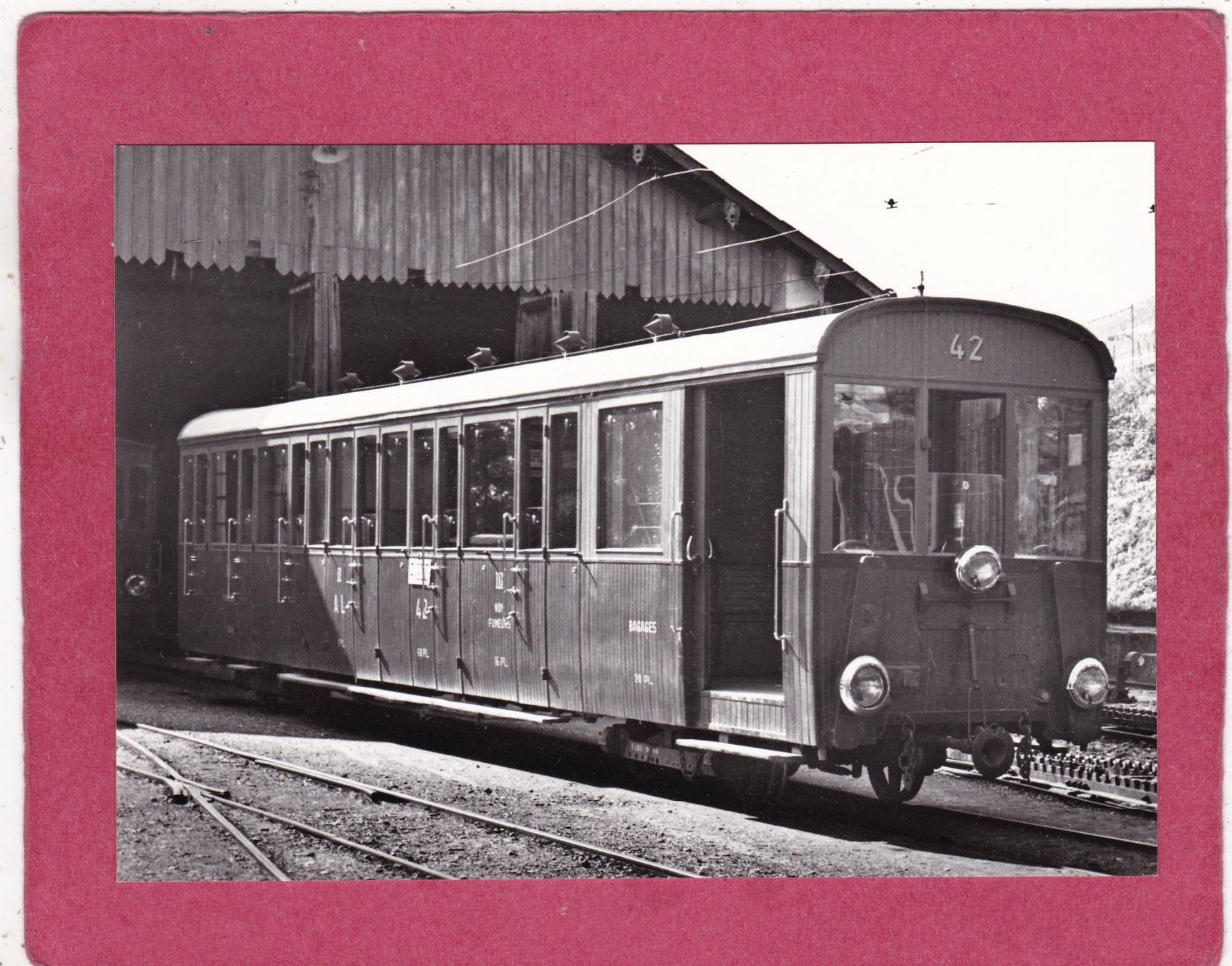 Ansichtskarten: Aigle Dépot Bahn BCF4 42  Repro – Gebraucht aus Herisau von Lisegrat2008
