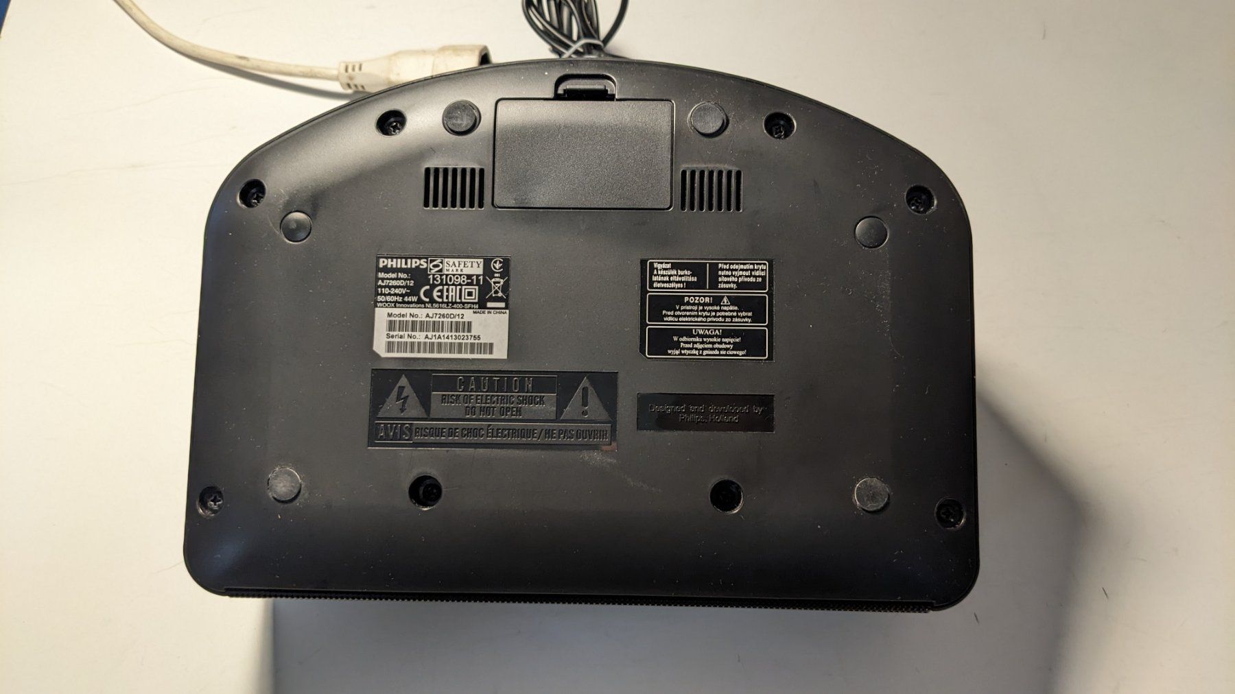 Radio: Philips Radiowecker mit dualem Dock AJ7260D/12 – Usato da Leuggern venduto da elitocram 3