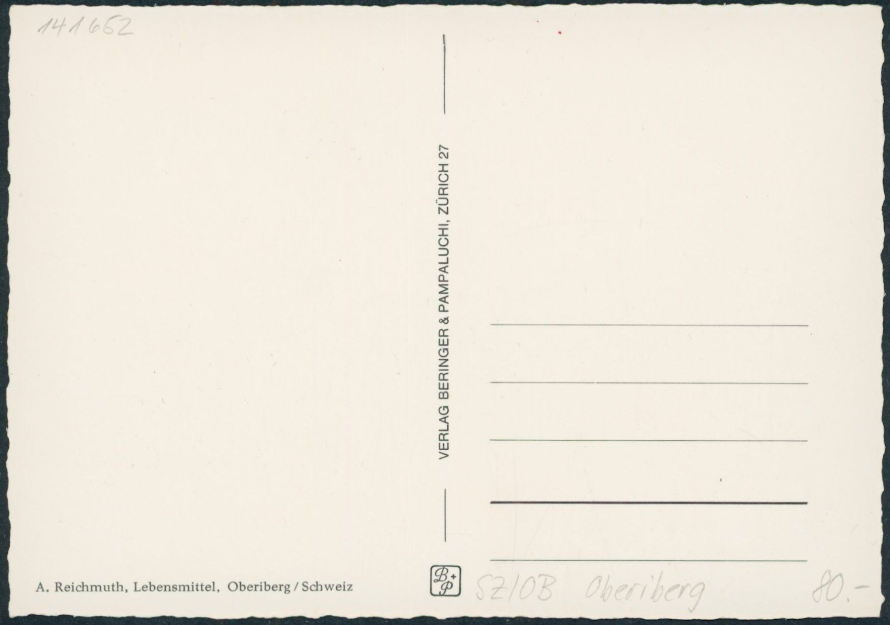 Cartes postales: SZ Oberiberg – Neuf (Voir description) à Schindellegi par dormay 1