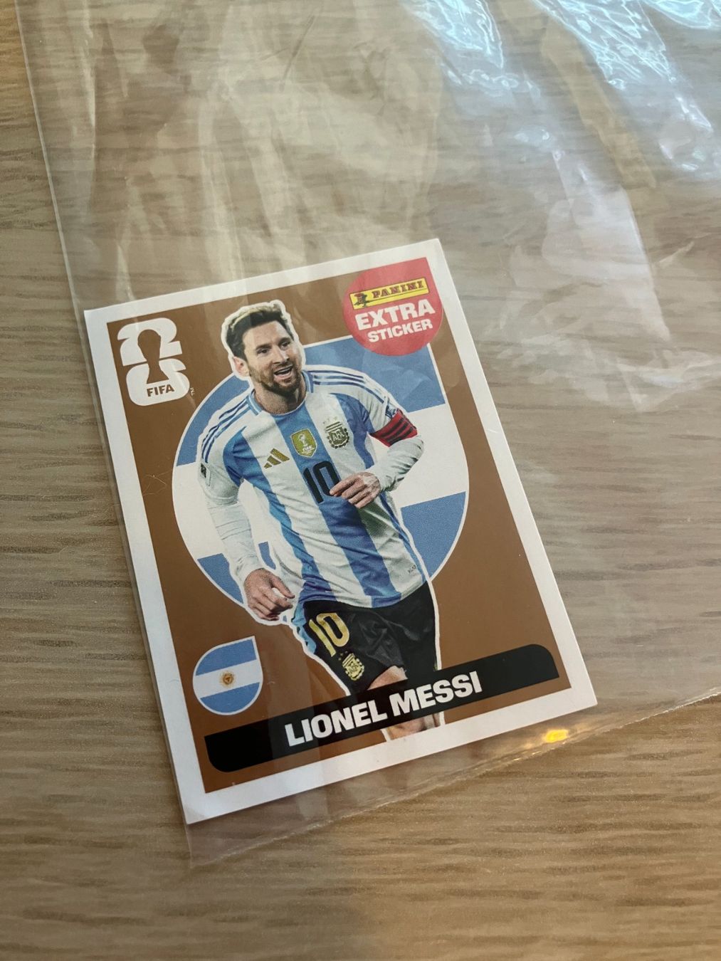 Panini Carte collezionabili: Panini Extra Sticker Lionel Messi Bronze WM26 – Nuovo (secondo la descrizione) da Effretikon venduto da and_kjx9 2