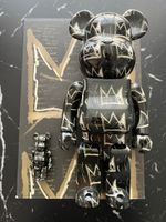 BE@RBRICK Jean-Michel Basquiat BlackCrown 100%&400% Original