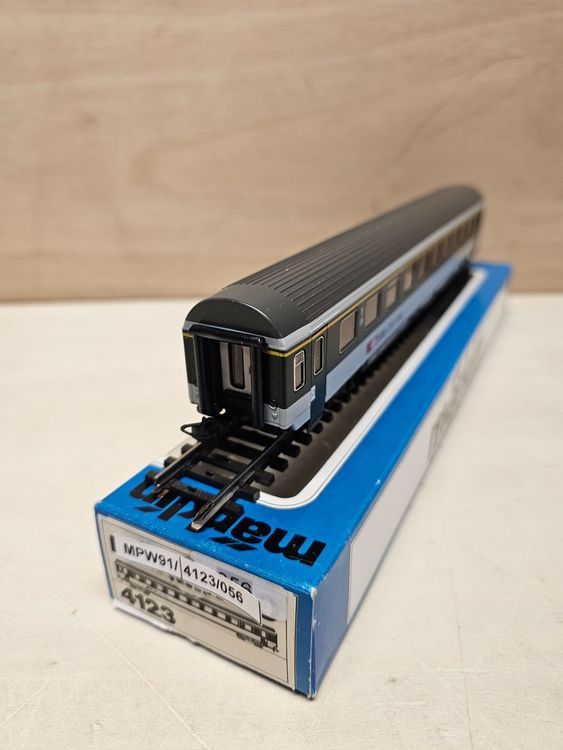 Märklin 4123 SBB DZugwagen 1. Kl., A4 grün/grau Kaufen auf Ricardo