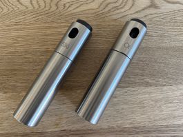 Öl- & Essigzerstäuber Set Edelstahl (je 1 Stück)