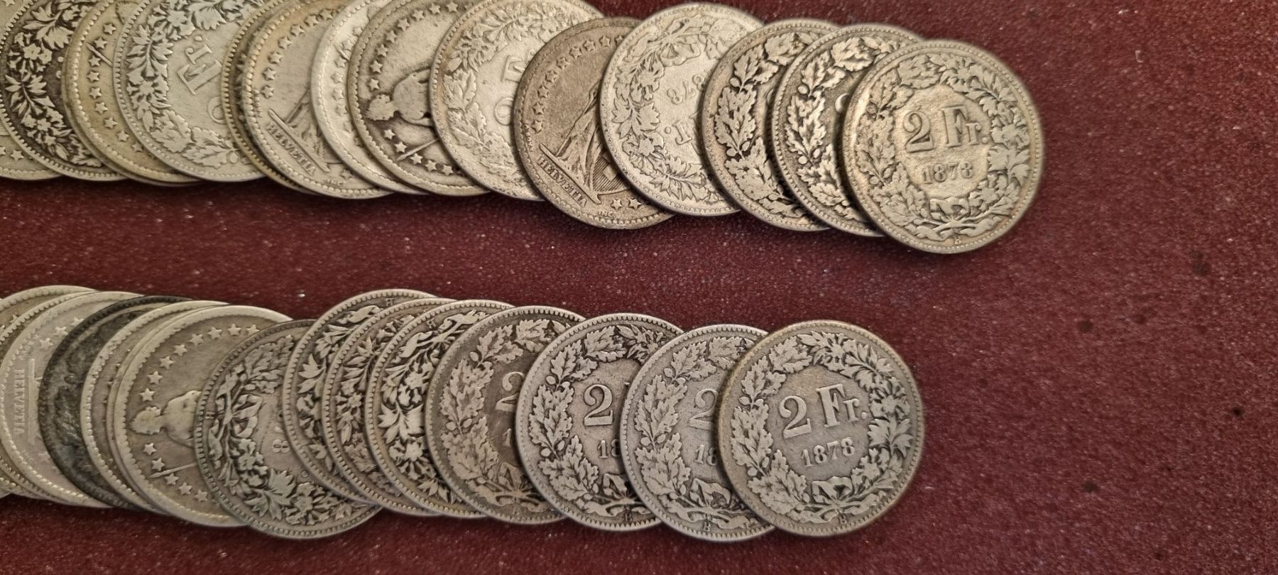 Tutti le monete: 2 FR 1878 Direkt Kaufen – Usato da Bure venduto da chap981 2