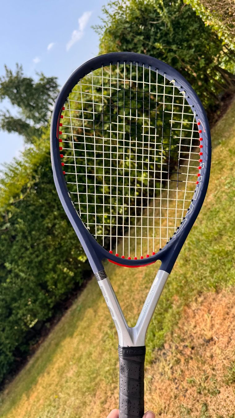 Head Raquettes: Tennisschläger HEAD Titanium mit Tragehülle – D'occasion à Baar par 001loulou