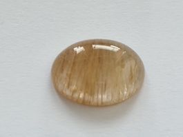 Rutilquarz; 7.26ct; oval Cabochon