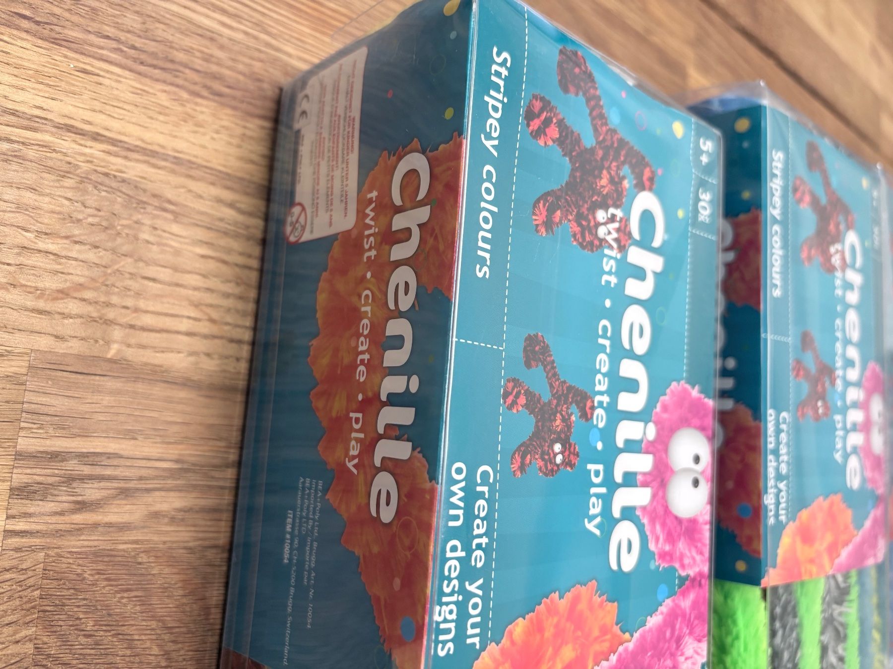 Kit bricolage: Chenille Bastelset (3x) – Nuovo e nell'imballaggio originale da Nänikon venduto da Lixors 3