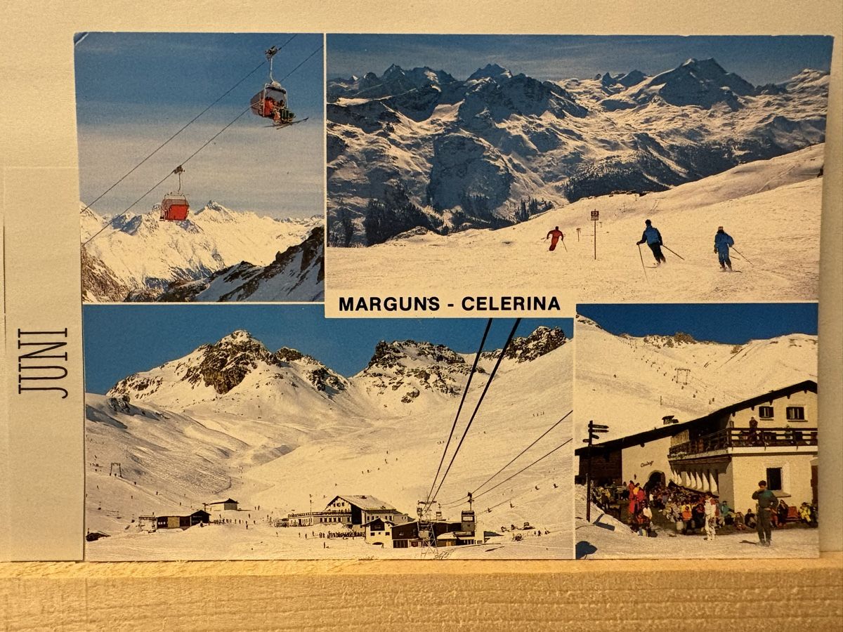 Cartoline postali: AK von Marguns Celerina – Usato da Rümlang venduto da Kartenpost1