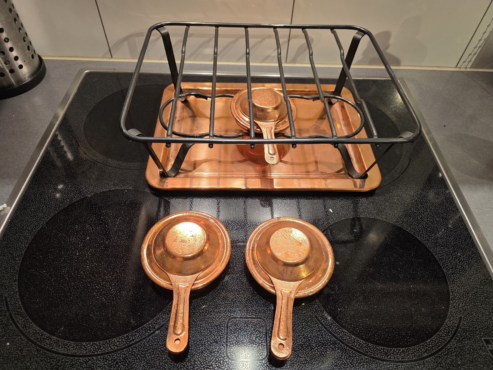 Küchengeräte: Rechaud Set Kupfer Vintage Spring mit 3 Brenner  – Gebraucht aus Grossaffoltern von kaefer14 2