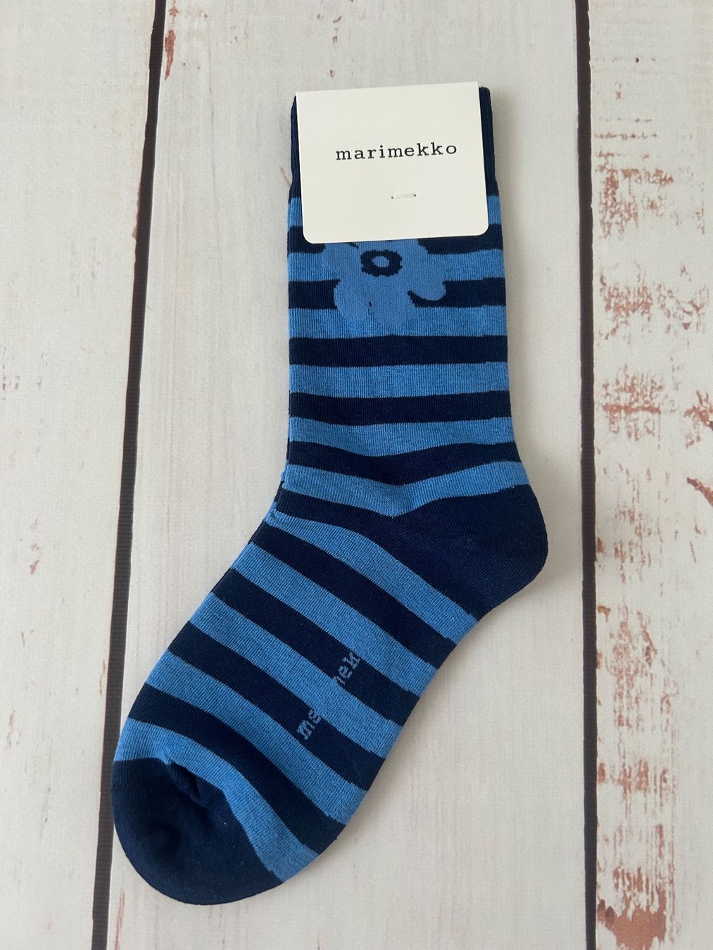 Calze: Marimekko socks pop-up flower print – Nuovo e nell'imballaggio originale da Zürich venduto da Ferienan 9