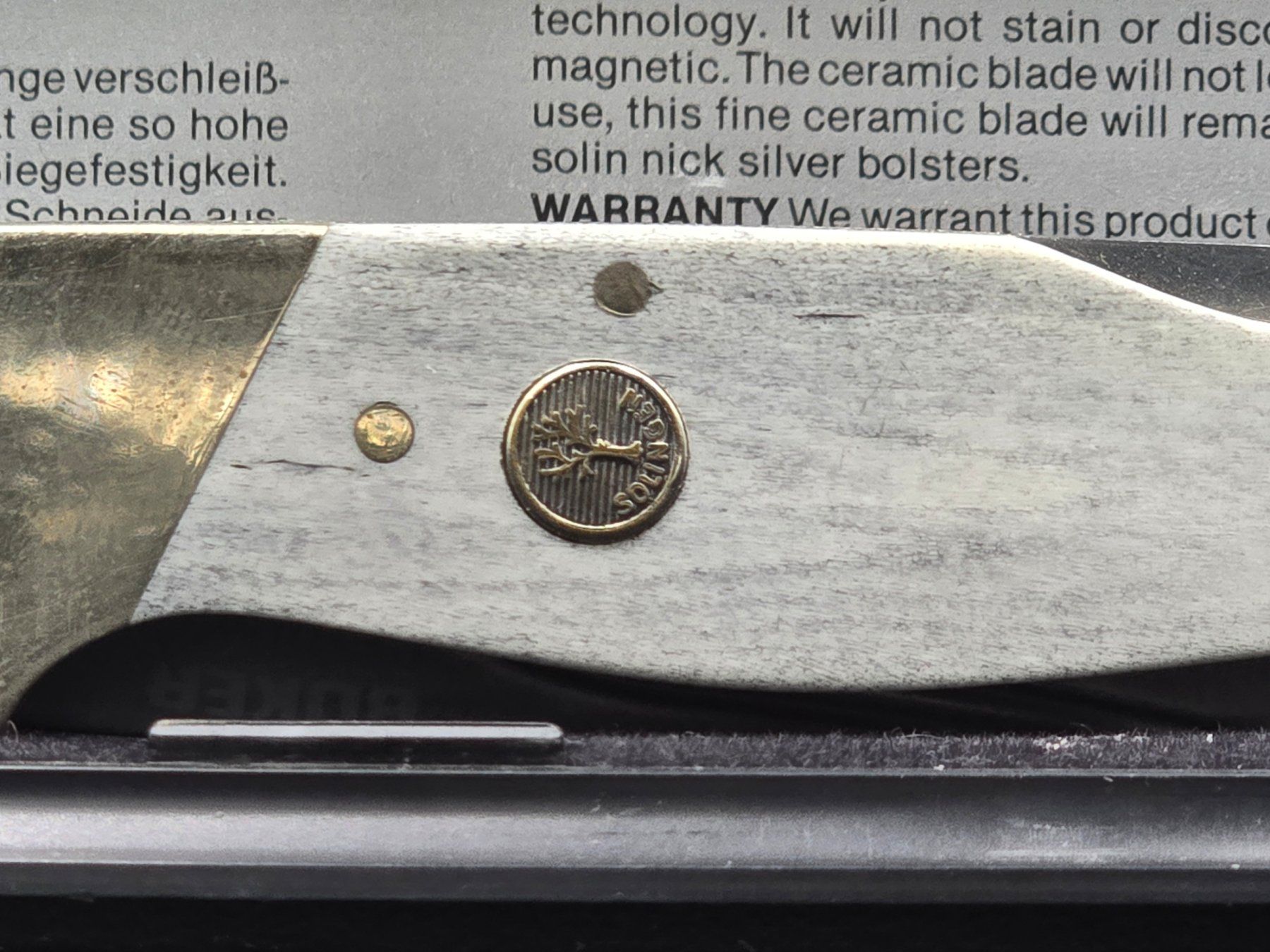 Coltelli tascabile: Böker Keramik Klappmesser – Usato da Rorschacherberg venduto da snOOpydOg11 2