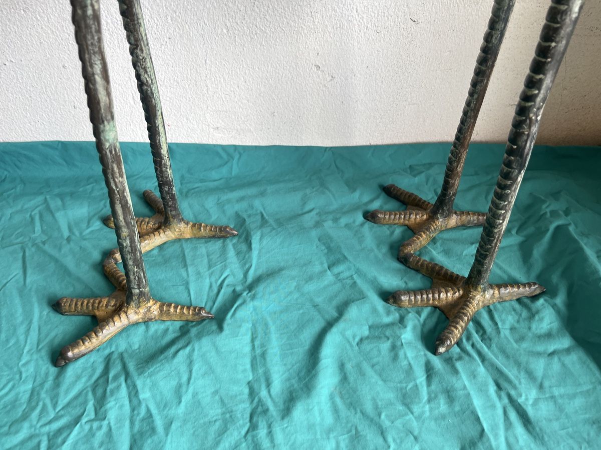 Skulpturen & Statuen: Paar große Bronze Vögel Kraniche – Gebraucht aus Brienz BE von hey_z9vg 4