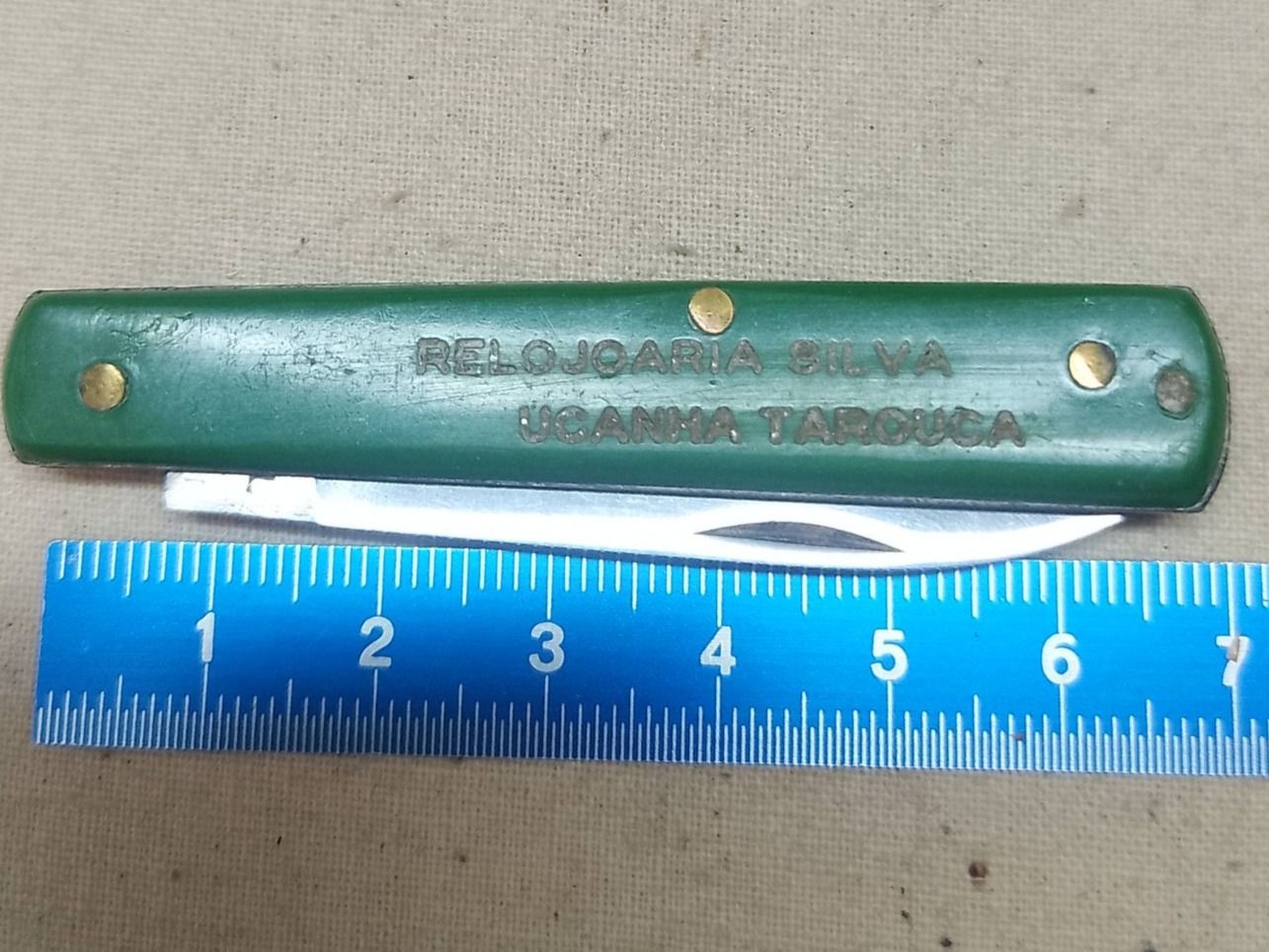 Couteaux de poche: Messer - "Relojoaria Silva" - pubblicitario. – D'occasion à Sorengo par 74in