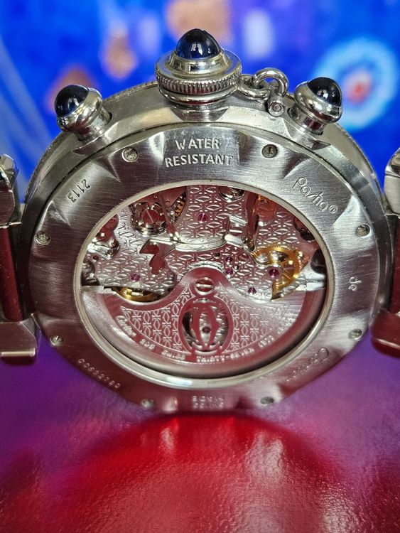 Cartier Pasha Automatik Chronograph 38mm (Gebraucht) in Chêne - Main Image
