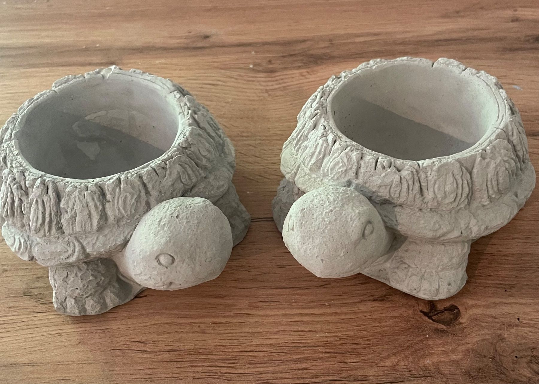 Blumentöpfe: 2 süsse Schildkröten Blumentöpfe – Neu und originalverpackt aus Au ZH von  2