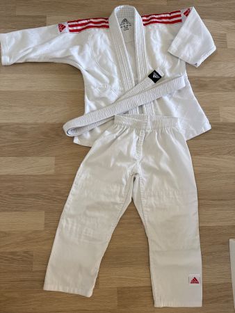 Judo Anzug Adidas weiss Grösse 120
