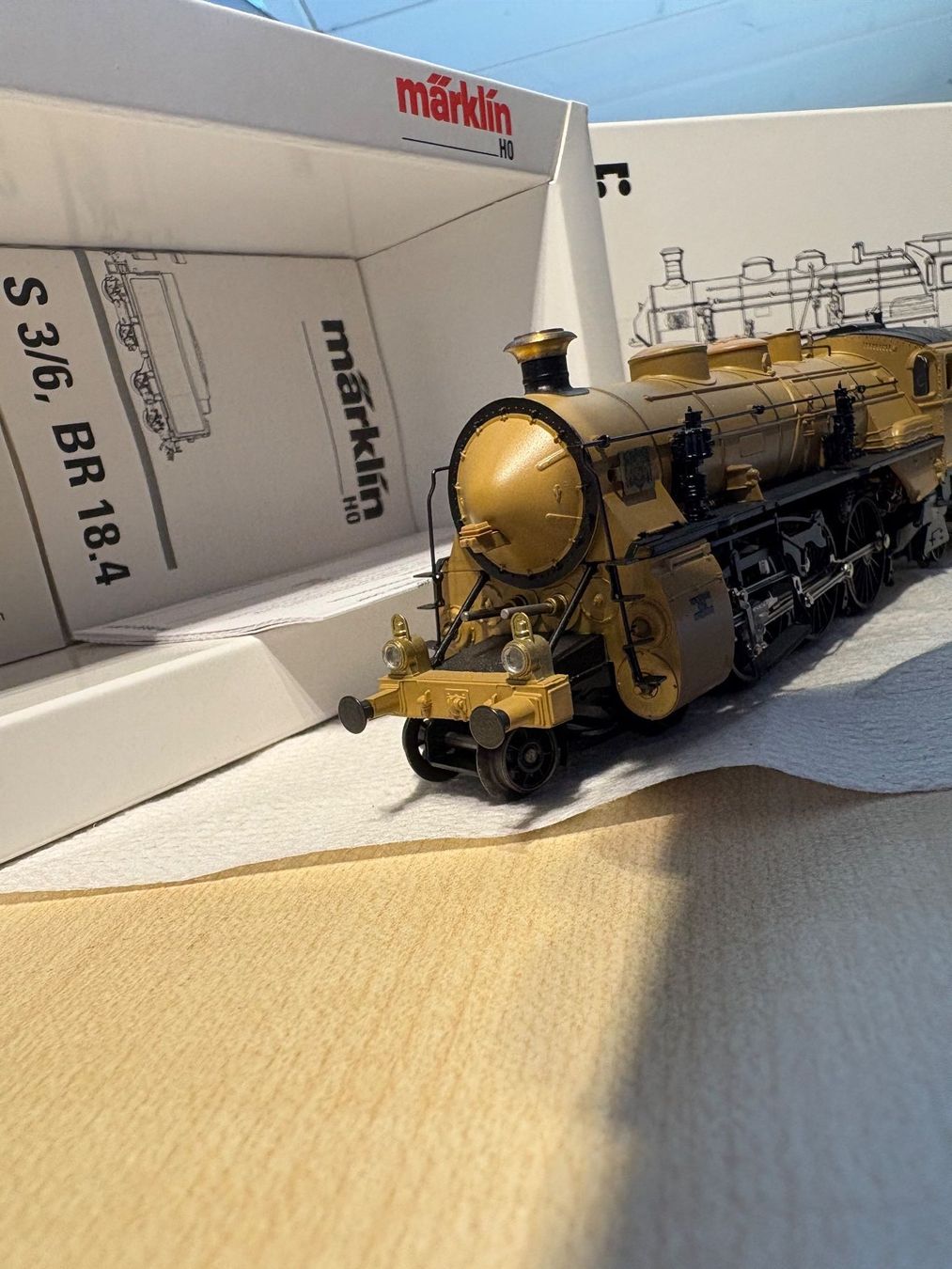 Märklin Modellini di ferrovie: Maerklin 33185 S3/6 – Nuovo e nell'imballaggio originale da Corcelles Payerne venduto da Pierre66 2