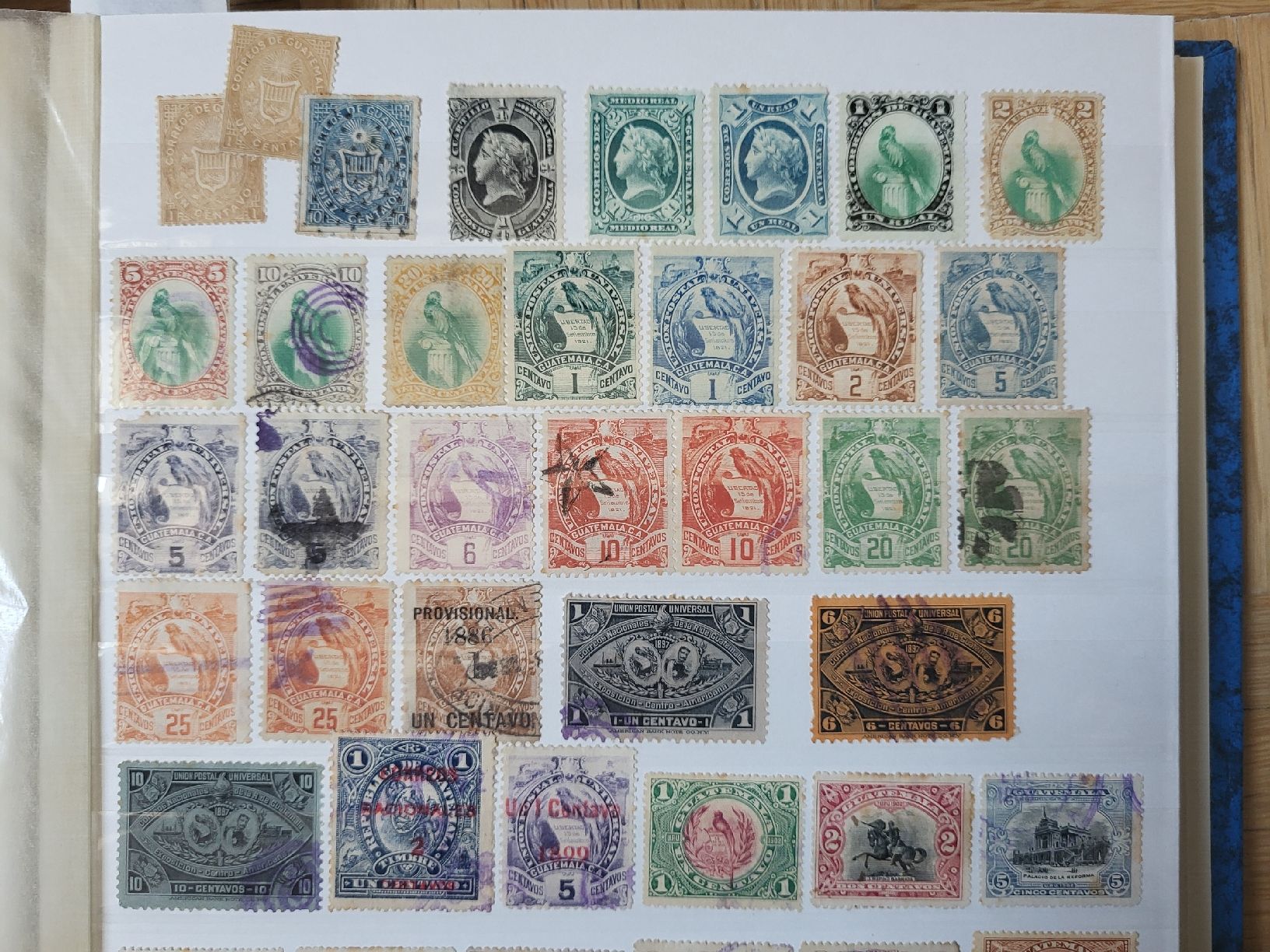 Tutti i francobolli: Kleinlot Guatemala ab 1871 – Usato da stäfa venduto da brandy66 1