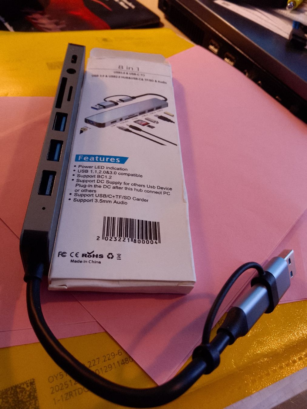 Unità & Adattatore: Adapter Typ C all in 1. 8 slots – Nuovo (secondo la descrizione) da Wila venduto da delphi48 1