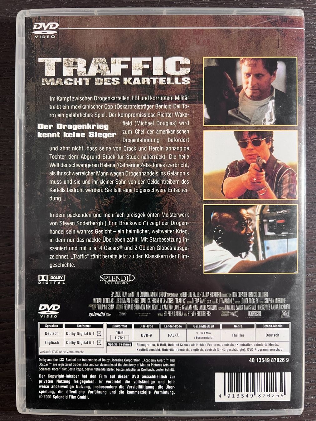 Alle DVDs: Traffic - Macht des Kartells – Gebraucht aus Zürich von FilmFreunde 1