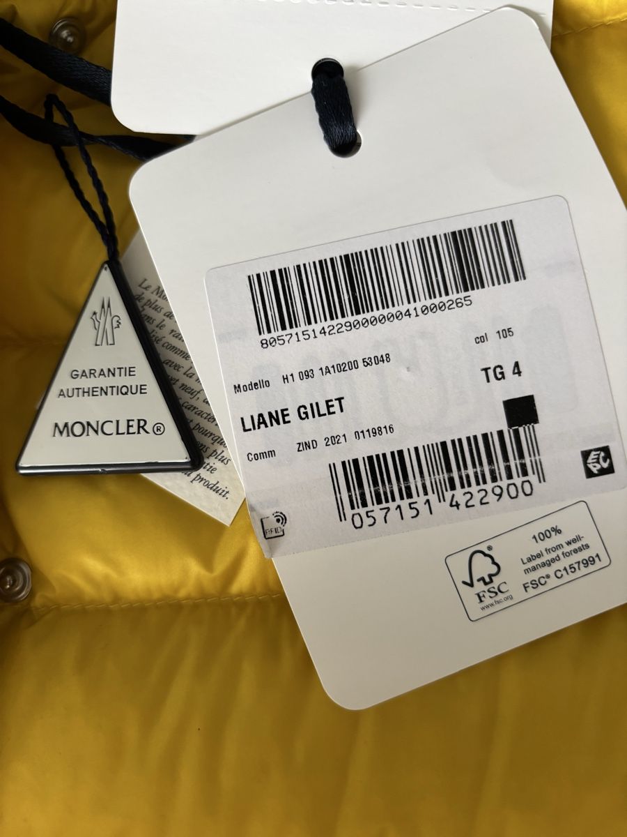 Moncler Gilets & Westen: Neu! Moncler Weste Liane – Neu (gemäss Beschreibung) aus Biel/Bienne von Eiskristall08 1