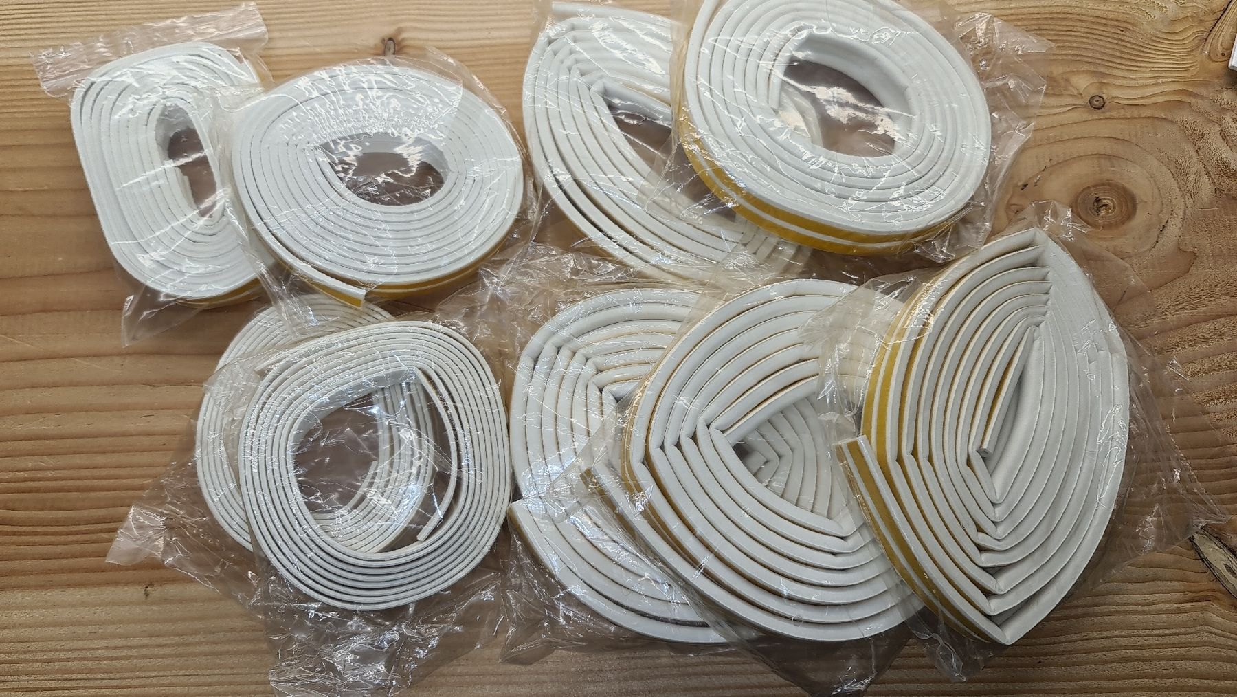 Sanitär: Dichtungsband Gummidichtung E,I,P,D Profil 9x5Meter – Neu und originalverpackt aus Neunkirch von MaElekt