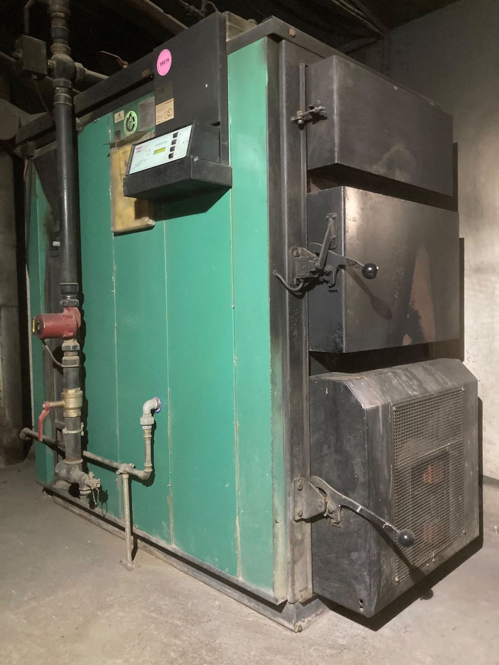 Chaudière à bois Heitzmann HS 90P.LC, 95kW 🔥 (D'occasion) à Les — free download