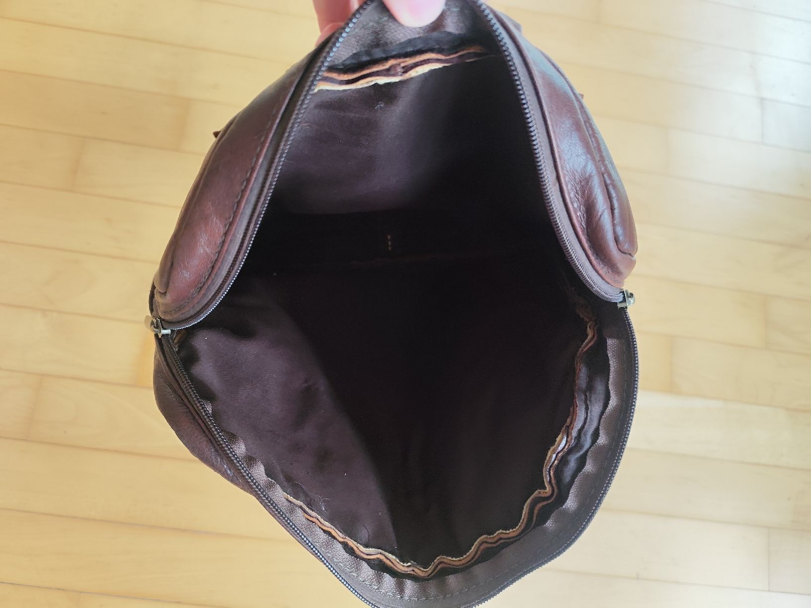 Zaini: Echter Leder Rucksack Braun, Vintage – Usato da Zürich venduto da Claudia_Zueri 5